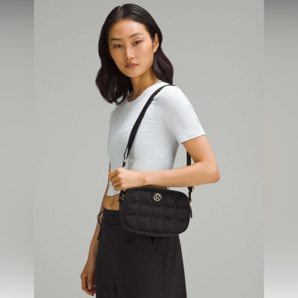 Black Quilted Shoulder Bag